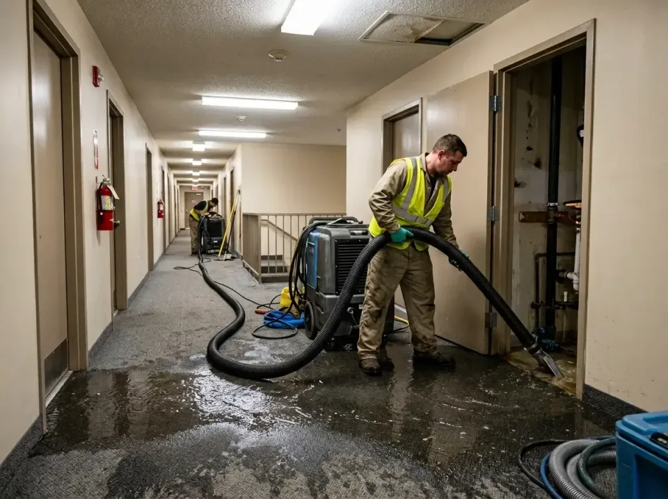 multi-unit-apartment-hallway-f-005 — frequently asked questions, Emergency Burst Pipe Water Extraction & Removal in Ellinwoo…